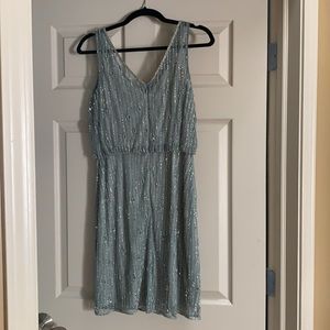 Adrianna Papell Hand-beaded cocktail dress